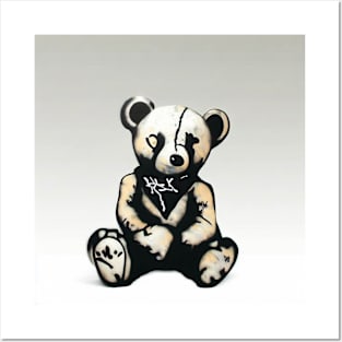 GRAFFITI BEAR Posters and Art